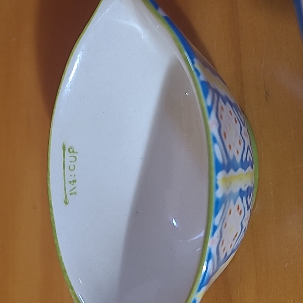 Hand Painted Ceramic Measuring Set - Picture 10 of 13